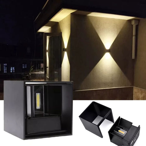 LumiGlow Waterproof Wall Light
