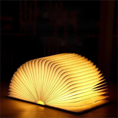 Luminara Rechargeable Art Decor Book Lamp
