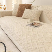 LuxeShield - Soft Plush Sofa Cover