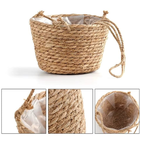 NaturalNest Hanging Basket Plant Pot