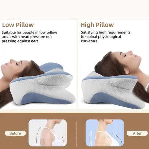 OrthoCloud – Ergonomic Support Pillow