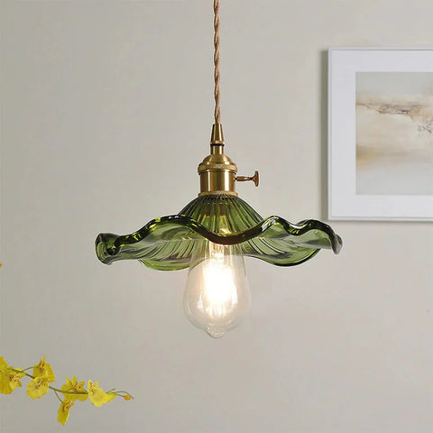 RoseaLuxe Elegant Floral Pendant Light