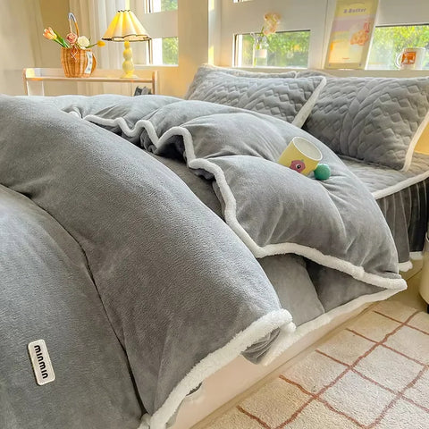 SnowMelt Winter Duvet Cover