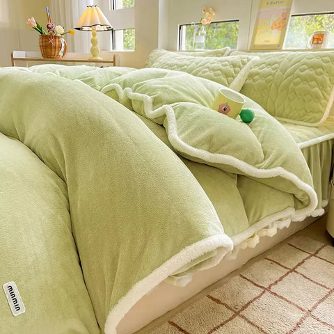 SnowMelt Winter Duvet Cover