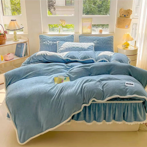 SnowMelt Winter Duvet Cover