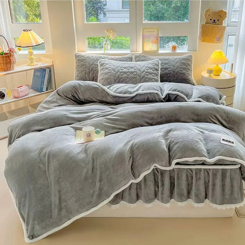 SnowMelt Winter Duvet Cover