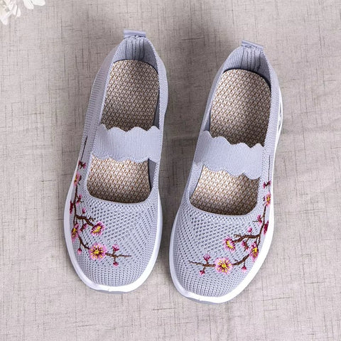 SoleSerenity Women's Floral Sneakers