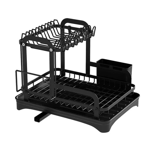SpaceSaver – Compact 2-Tier Dish Drying Rack
