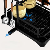 SpaceSaver – Compact 2-Tier Dish Drying Rack