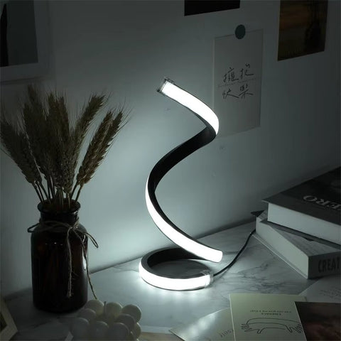 SpiraTwist LED Spiral Table Lamp