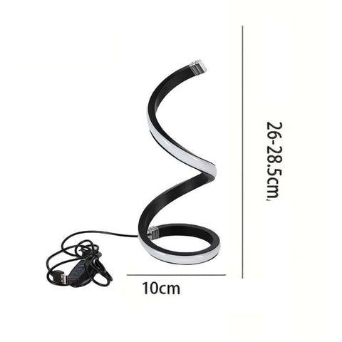 SpiraTwist LED Spiral Table Lamp