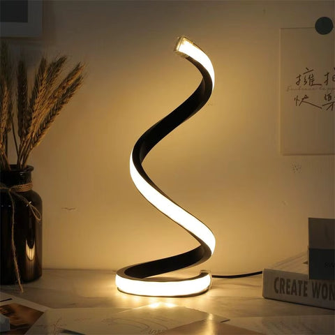 SpiraTwist LED Spiral Table Lamp