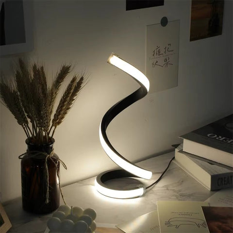 SpiraTwist LED Spiral Table Lamp