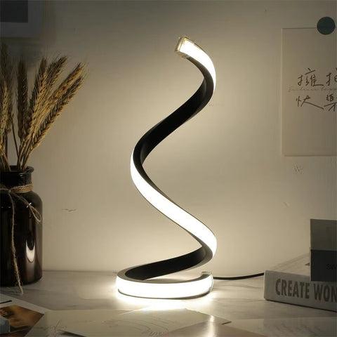 SpiraTwist LED Spiral Table Lamp