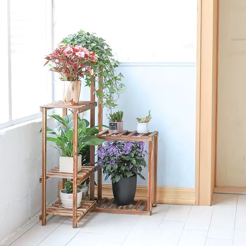 SproutShelf Multi-Tier Corner Plant Stand