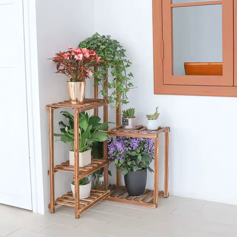 SproutShelf Multi-Tier Corner Plant Stand