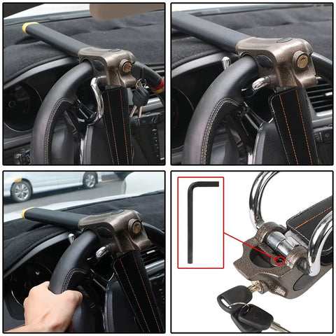 SteerGuard Ultimate Anti-Theft Steering Wheel Lock