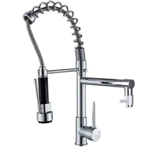 SwiftStream Kitchen Mixer Tap – Dual Spout with Flexible Spray