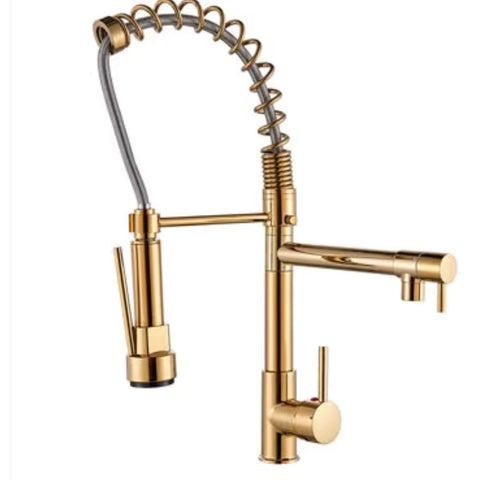 SwiftStream Kitchen Mixer Tap – Dual Spout with Flexible Spray