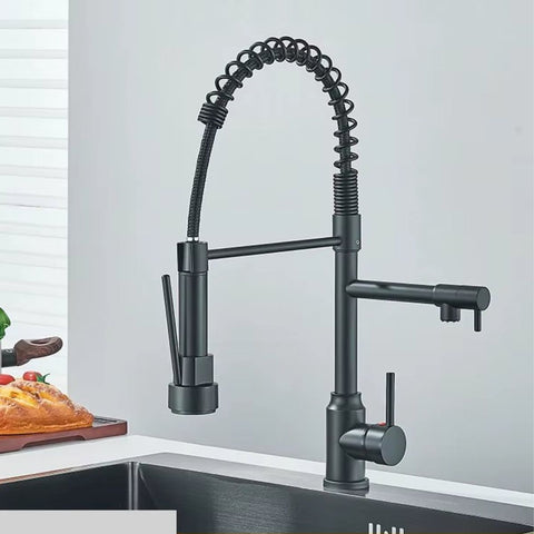 SwivelFlow Kitchen Mixer Tap with Flexible Spray