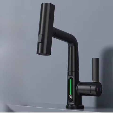 ThermoFlow Bathroom Tap with Digital Temperature Display