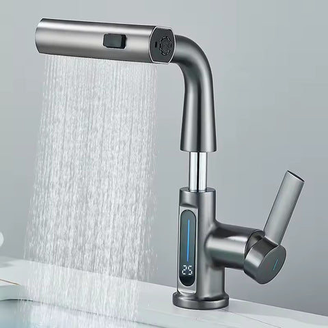 ThermoFlow Bathroom Tap with Digital Temperature Display