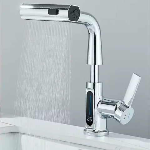 ThermoFlow Bathroom Tap with Digital Temperature Display