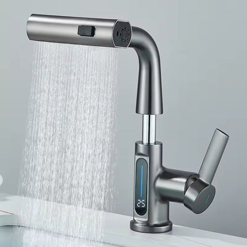 ThermoFlow Bathroom Tap with Digital Temperature Display