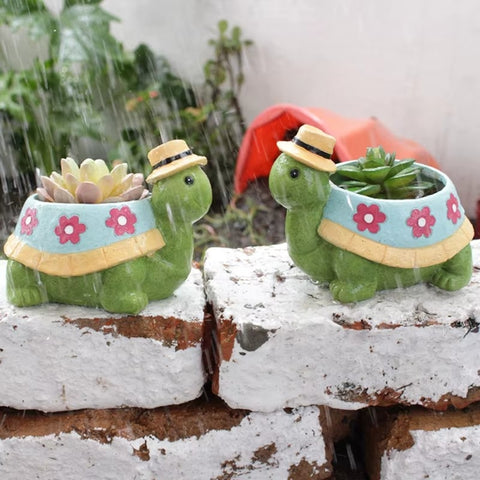 Turtley Cute Plant Pot Planter