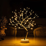 TwinkleGlow Tree Table Lamp