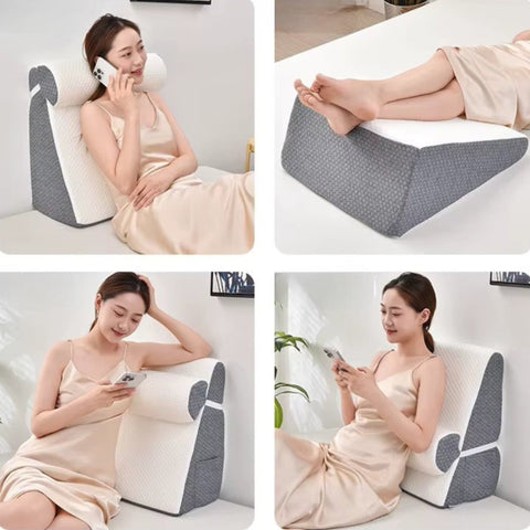 Veluxe Wedge Backrest Pillow