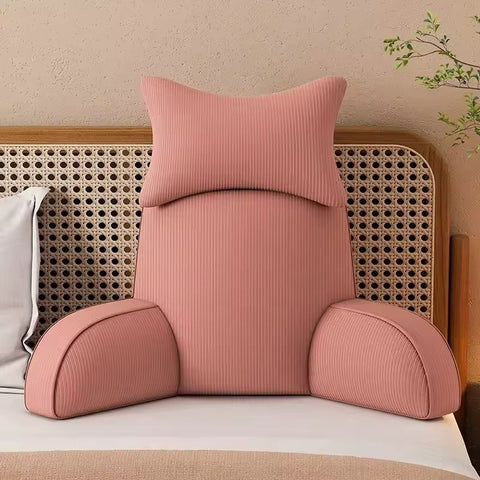VelvetArm Backrest Pillow