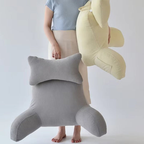 VelvetArm Backrest Pillow
