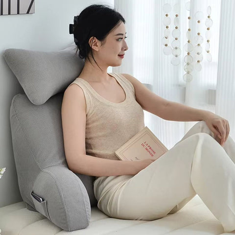 VelvetArm Backrest Pillow