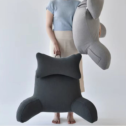 VelvetArm Backrest Pillow