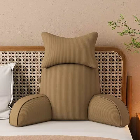 VelvetArm Backrest Pillow