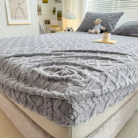 VelvetGuard Luxury Fitted Sheet