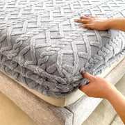 VelvetGuard Luxury Fitted Sheet