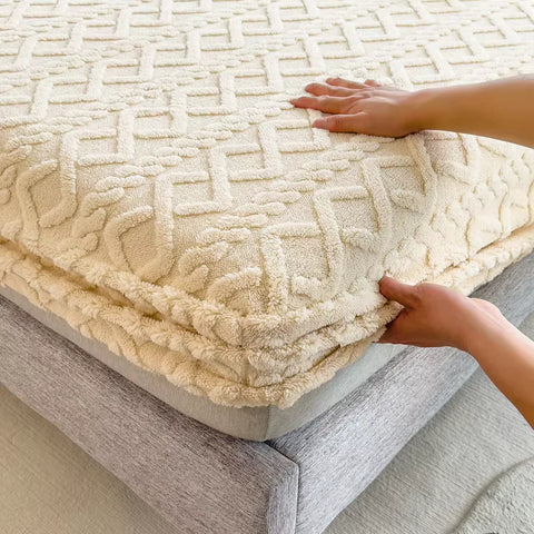 VelvetGuard Luxury Fitted Sheet