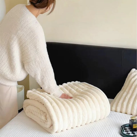 VelvetNest Throw Blanket for Bed and Sofa