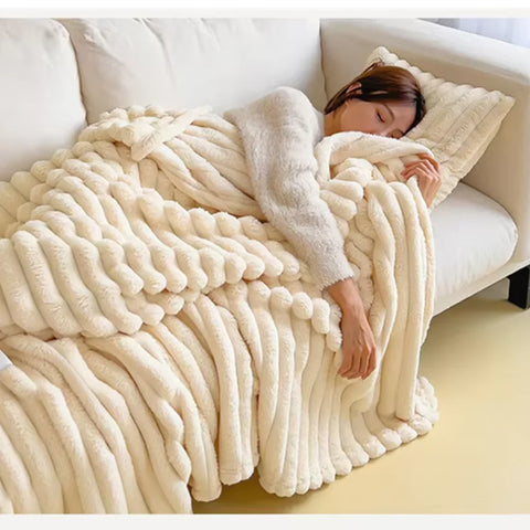 VelvetNest Throw Blanket for Bed and Sofa