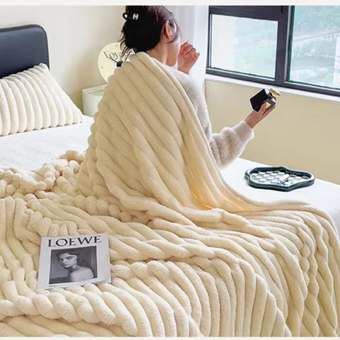 VelvetNest Throw Blanket for Bed and Sofa