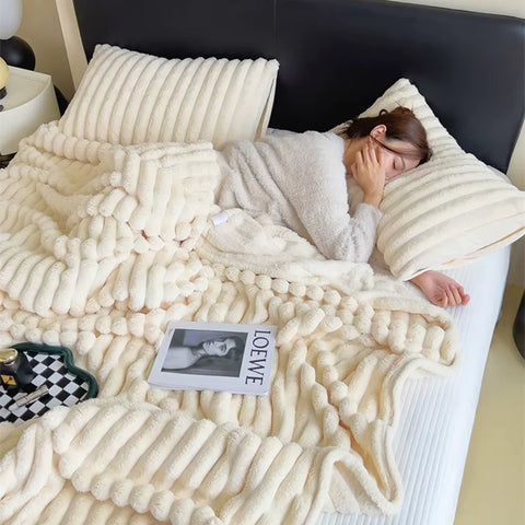 VelvetNest Throw Blanket for Bed and Sofa