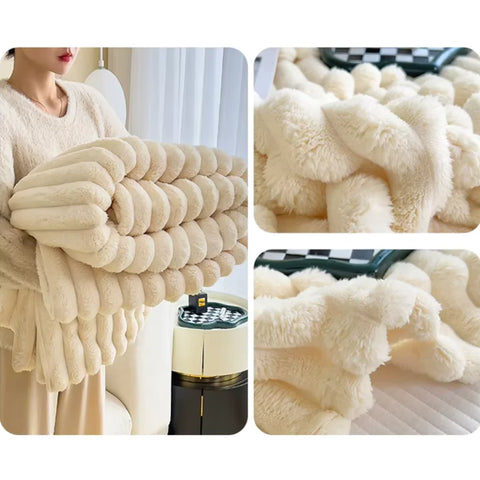 VelvetNest Throw Blanket for Bed and Sofa