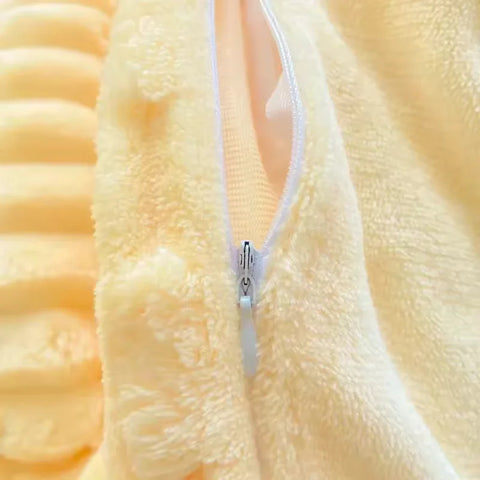 WarmNest Milk Fleece Duvet Cover