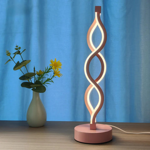 WaveGlow LED Desk Lamp
