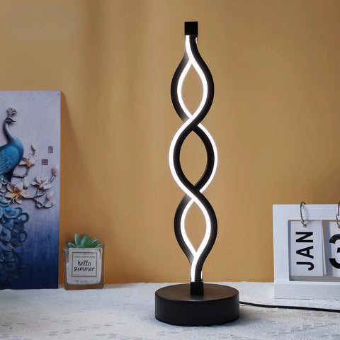 WaveGlow LED Desk Lamp