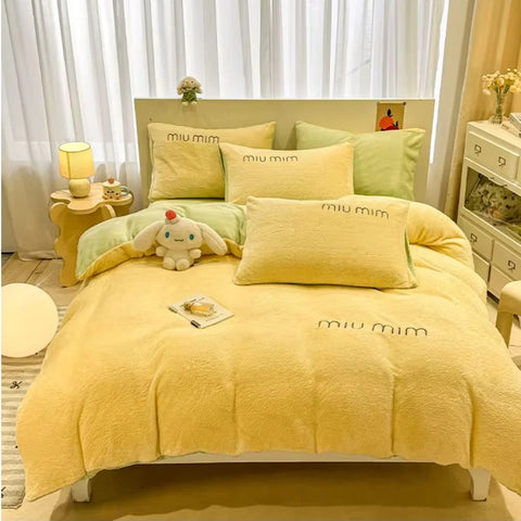 WinterBloom Duvet Cover