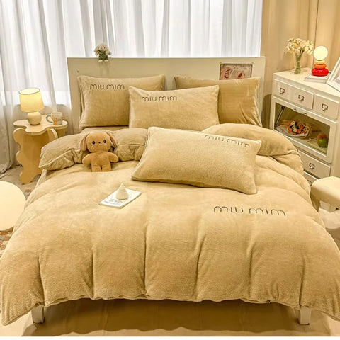 WinterBloom Duvet Cover