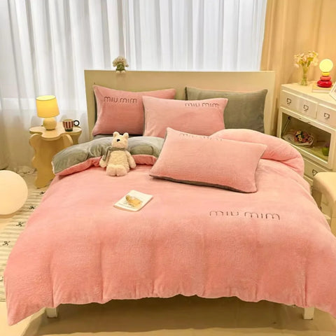 WinterBloom Duvet Cover
